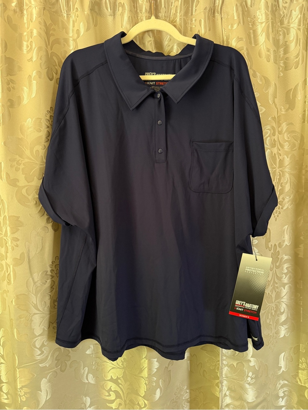 Performance Knit Polo Shirt - Navy/E159
